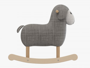 Rocking Lamb Ride-On Model 3D