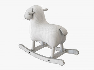 Rocking Lamb Ride-On Model 3D