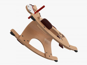 Rocking Pony Ride-On 3D Model