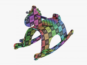 Rocking Pony Ride-On 3D Model
