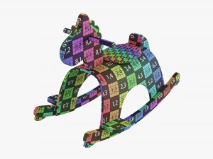 Rocking Pony Ride-On 3D Model