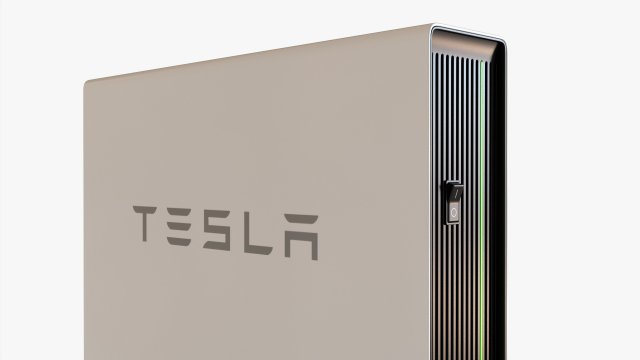 Tesla Powerwall 3D Model