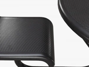 Tavolo Ombrello Con Sedie Modello 3D