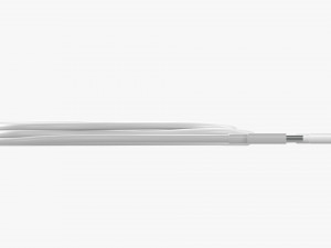 USB C Cable Doublesided White Model 3D