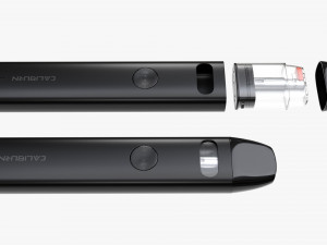 Uwell Caliburn A2 Vape Device Pod System Black Model 3D
