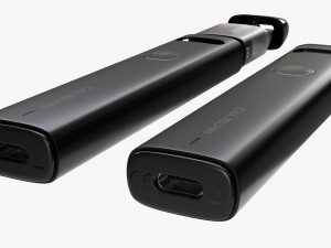 Uwell Caliburn A2 Vape Device Pod System Black Model 3D
