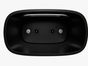 Uwell Caliburn A2 Vape Device Pod Syst&egrave;me Noir Modèle 3D