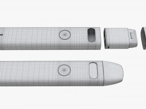 Uwell Caliburn A2 Vape Device Pod Syst&egrave;me Noir Modèle 3D