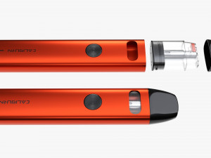 Uwell Caliburn A2 Vape Device Pod System Orange Modèle 3D