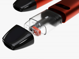 Uwell Caliburn A2 Vape Device Pod System Orange Modèle 3D
