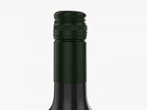 Wine Bottle 1l Mockup 19 3D Model