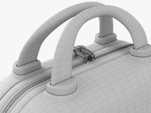 Beauty Case Hard shell 3D Model