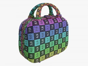 Beauty Case Hard shell 3D Model