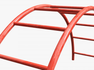 Climbing Monkey 01 Modello 3D