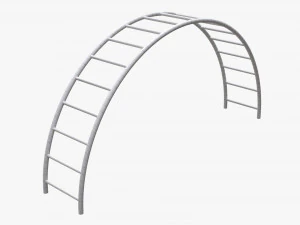 Climbing Monkey 02 3D Model