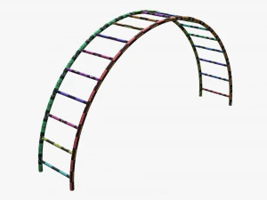 Climbing Monkey 02 3D Model