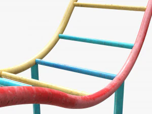 Climbing Monkey 03 3D Model