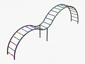 Climbing Monkey 03 3D Model