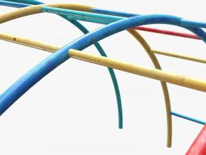 Memanjat Monyet 04 Model 3D