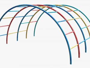 Memanjat Monyet 04 Model 3D