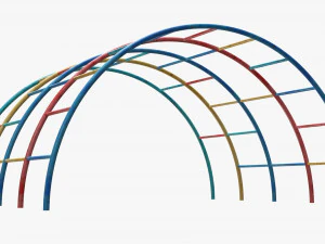 Memanjat Monyet 04 Model 3D