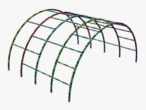 Memanjat Monyet 04 Model 3D