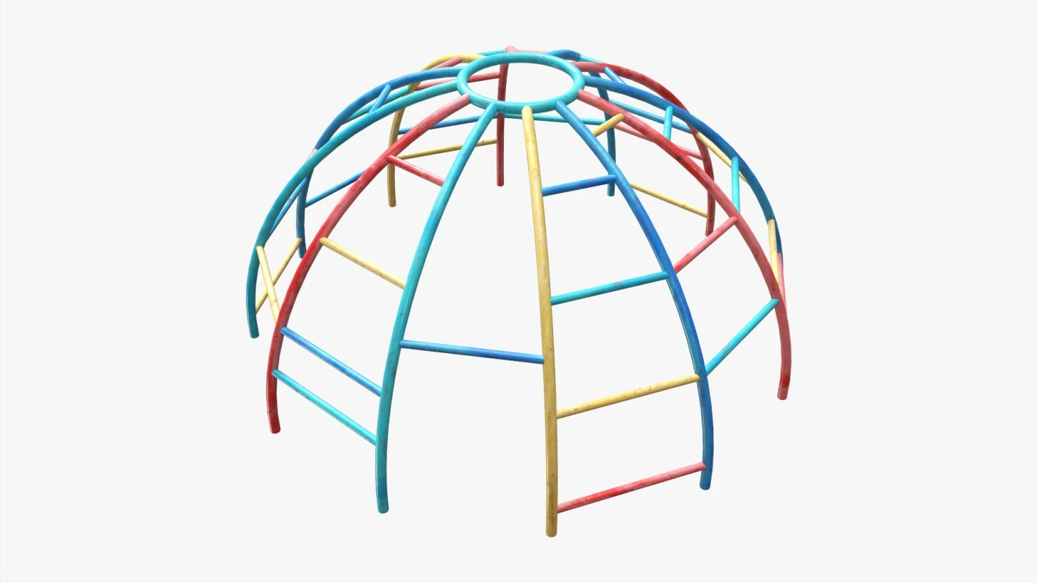 Climbing Sphere 01 3D Model .c4d .max .obj .3ds .fbx .stl .blend 