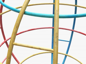 Climbing Sphere 02 Model 3D