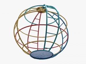 Climbing Sphere 02 Model 3D