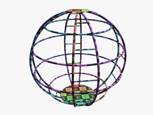 Climbing Sphere 02 Model 3D