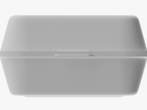 Compostable Take-Away Container Closed 3D-Modell