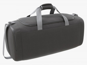 Duffel Travel Sport Bag Dark Gray 3D 모델