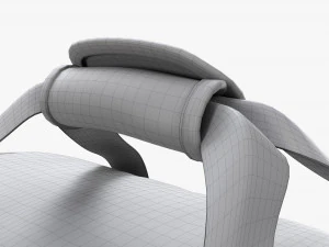 Bolsa esportiva de viagem Duffel vermelho preto Modelo 3D