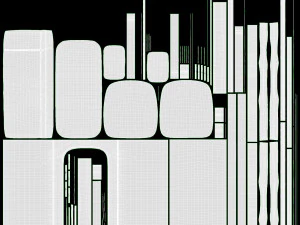 Bolsa esportiva de viagem Duffel vermelho preto Modelo 3D