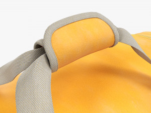 Duffel Travel Sport Bag Yellow 3Dモデル