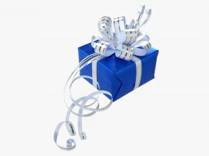 Coffret Cadeau Avec Ruban 04 Modèle 3D