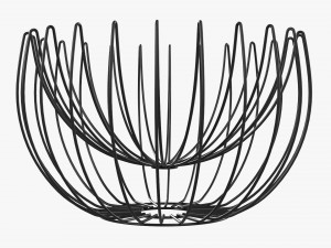 Iron Suspended Wire Basket 3D 模型