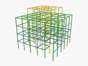 정글 미로 3D 모델