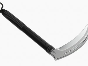 Kusarigama With Cord Plastic 3D Model