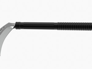 Kusarigama With Cord Plastic 3D 模型
