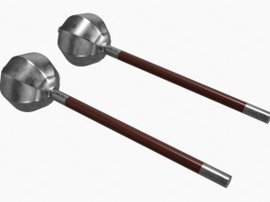 Melon Hammer Pair Model 3D