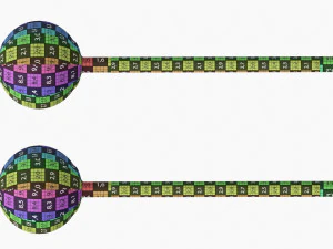 Pasangan Palu Melon Model 3D