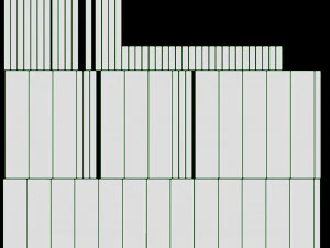 Carrossel de 4 lugares Modelo 3D