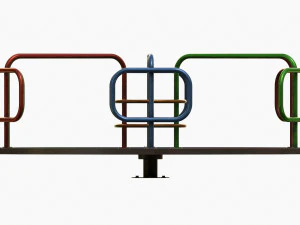 Merry-Go-Round Carousel 06 3D Model