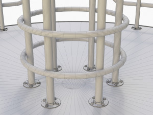 Merry-Go-Round Carousel 06 Modelo 3D