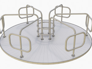 Merry-Go-Round Carousel 06 Modelo 3D