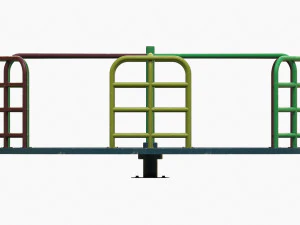Merry-Go-Round Carousel 07 3D Model