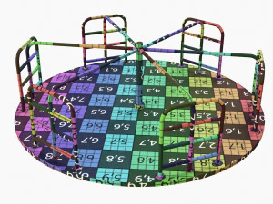 Merry-Go-Round Carousel 07 3D Model