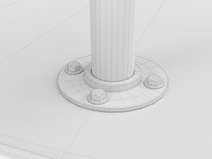 Merry-Go-Round Carousel 08 Model 3D