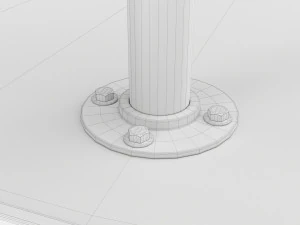Merry-Go-Round Carousel 08 3D Model